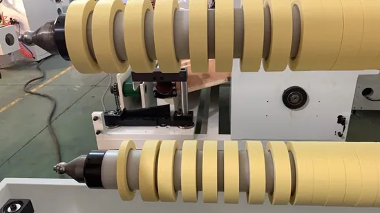 One out of 3 Rolls S Cutting Non-Woven Elastic Ear Baby Diaper Side Tape Adhesive Coating Laminating Machine