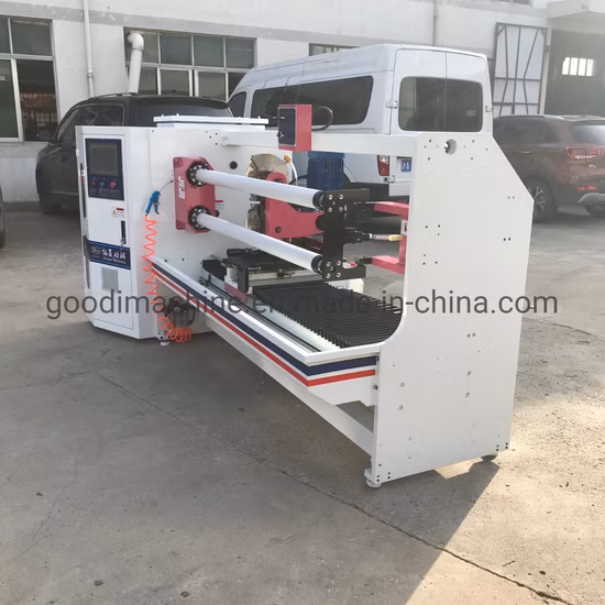 One out of 3 Rolls S Cutting Non-Woven Elastic Ear Baby Diaper Side Tape Adhesive Coating Laminating Machine