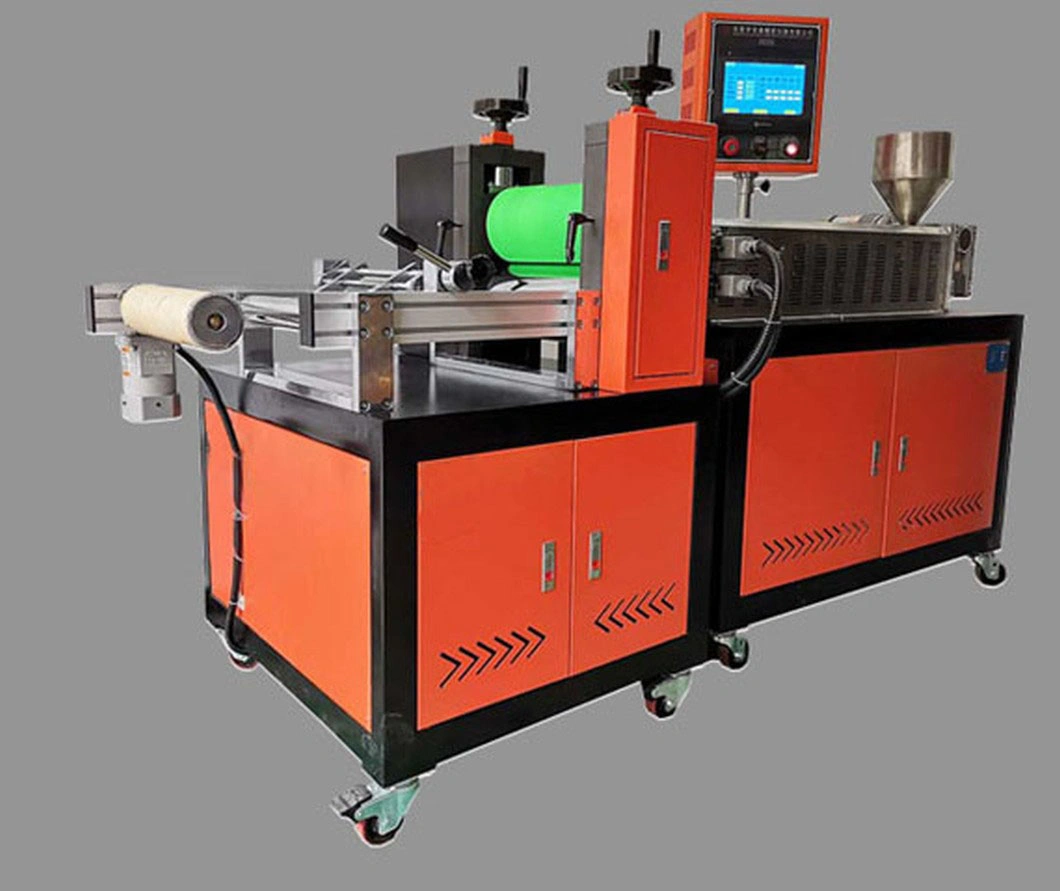 TPU/PET/PE/PP Lab Plastic Cast Film Machine Casting Film Mini Extruder Machine Film Making Machine