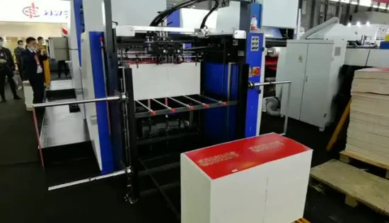 Machine à plastifier automatique de revêtement de film plastique avec couteau rond