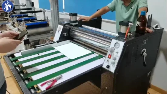 prix d'usine Post-Coating CE/ ISO plastifieuse à froid machine de laminage de papier de laminage à chaud