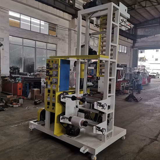 Laboratoire et petite machine de soufflage de film plastique HDPE