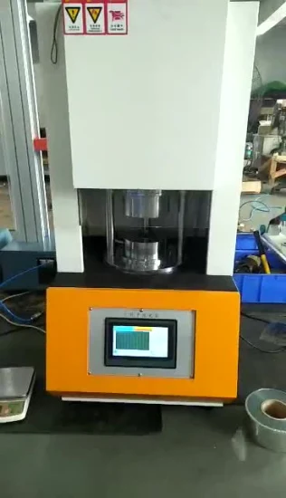 Fabriqué en Chine pour la vente de matériel de test de rhéomètre mobile en caoutchouc de laboratoire Chine Rhéomètre d'essai en caoutchouc avec prix sans rotor
